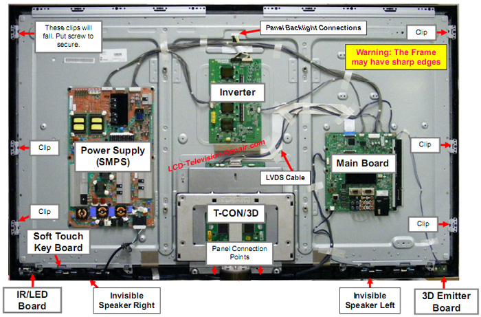 Lcd tv clearance main board